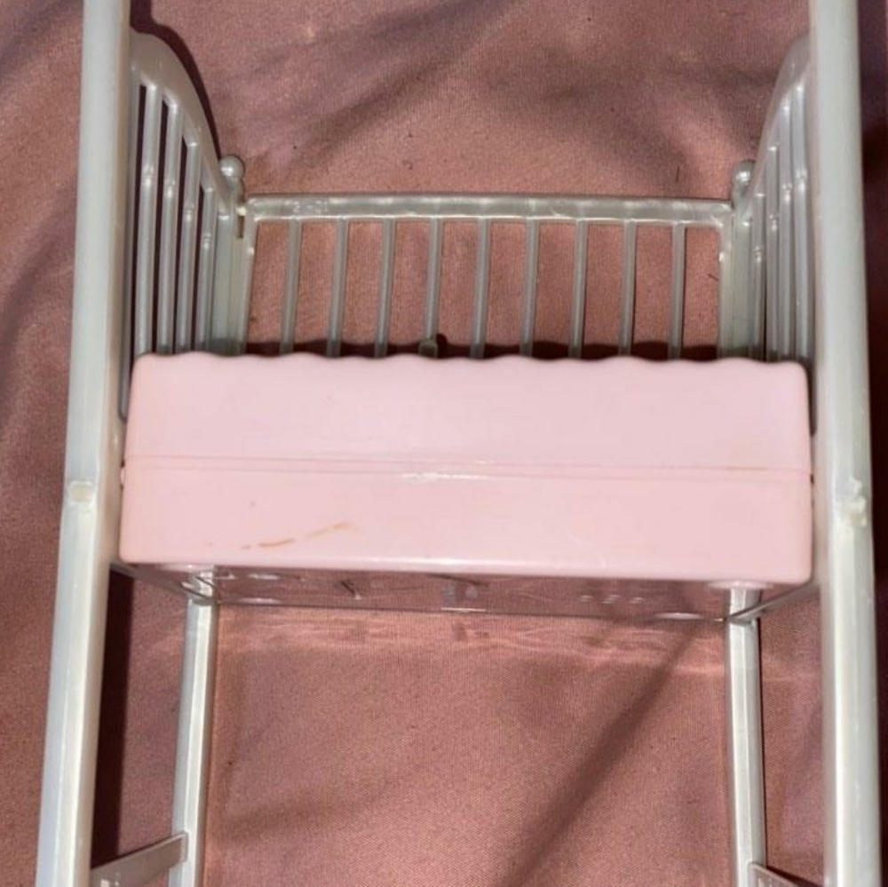 Barbie baby crib